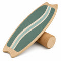 Balance Board mit Korkrolle, Grün, 75x30 cm