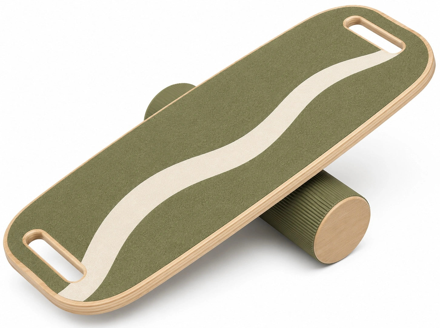 Balance Board mit grünem Anti-Rutsch-Design