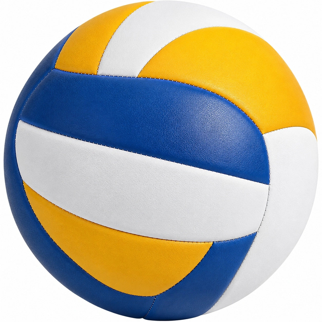 Volleyball Trainingsball Blau/Weiß/Gelb
