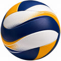 Volleyball für Indoor- und Outdoor-Spiele, Blau/Gelb/Weiß