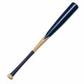 Baseballschläger Blau und Holz 85 cm
