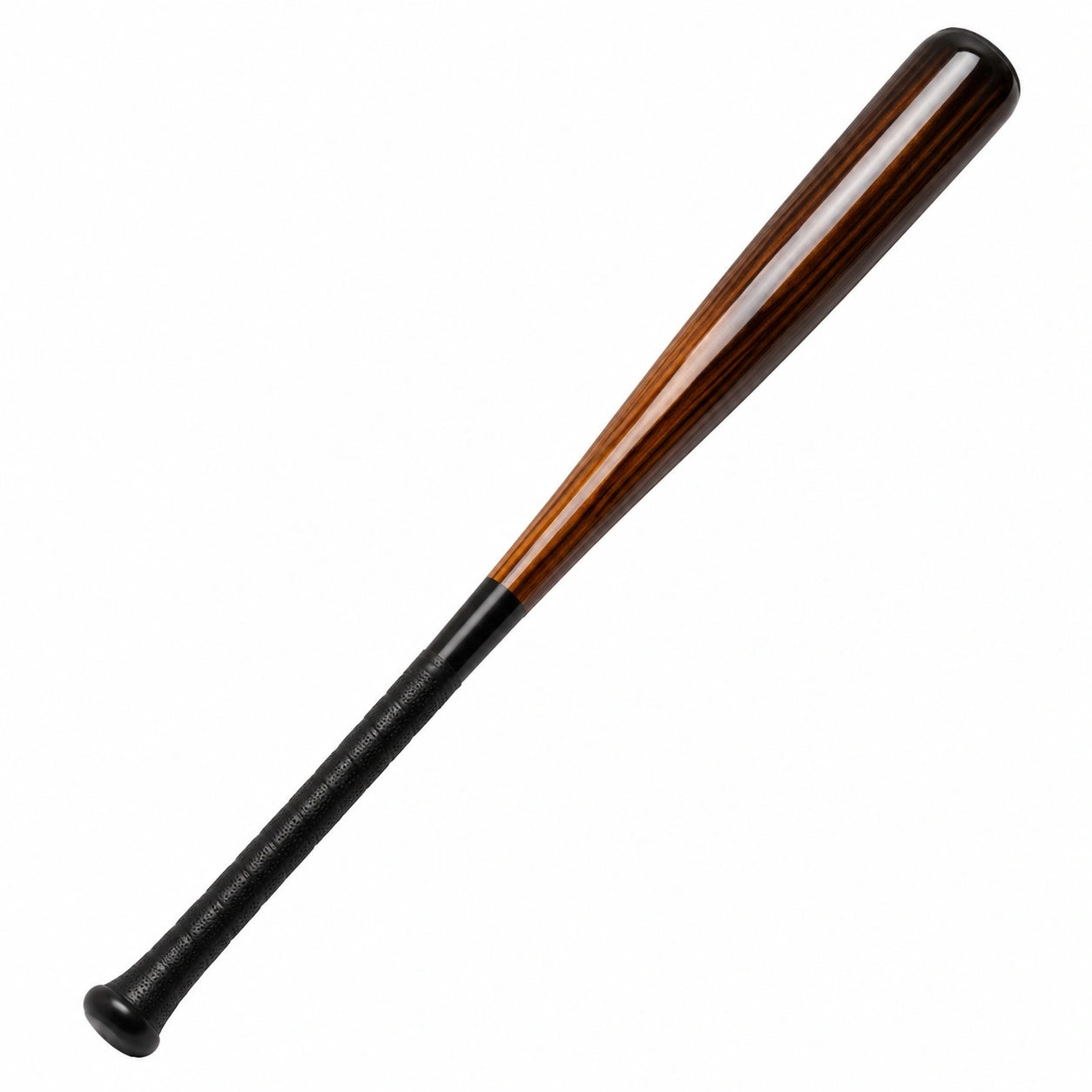 Professioneller Baseballschläger 85 cm Braun/Schwarz