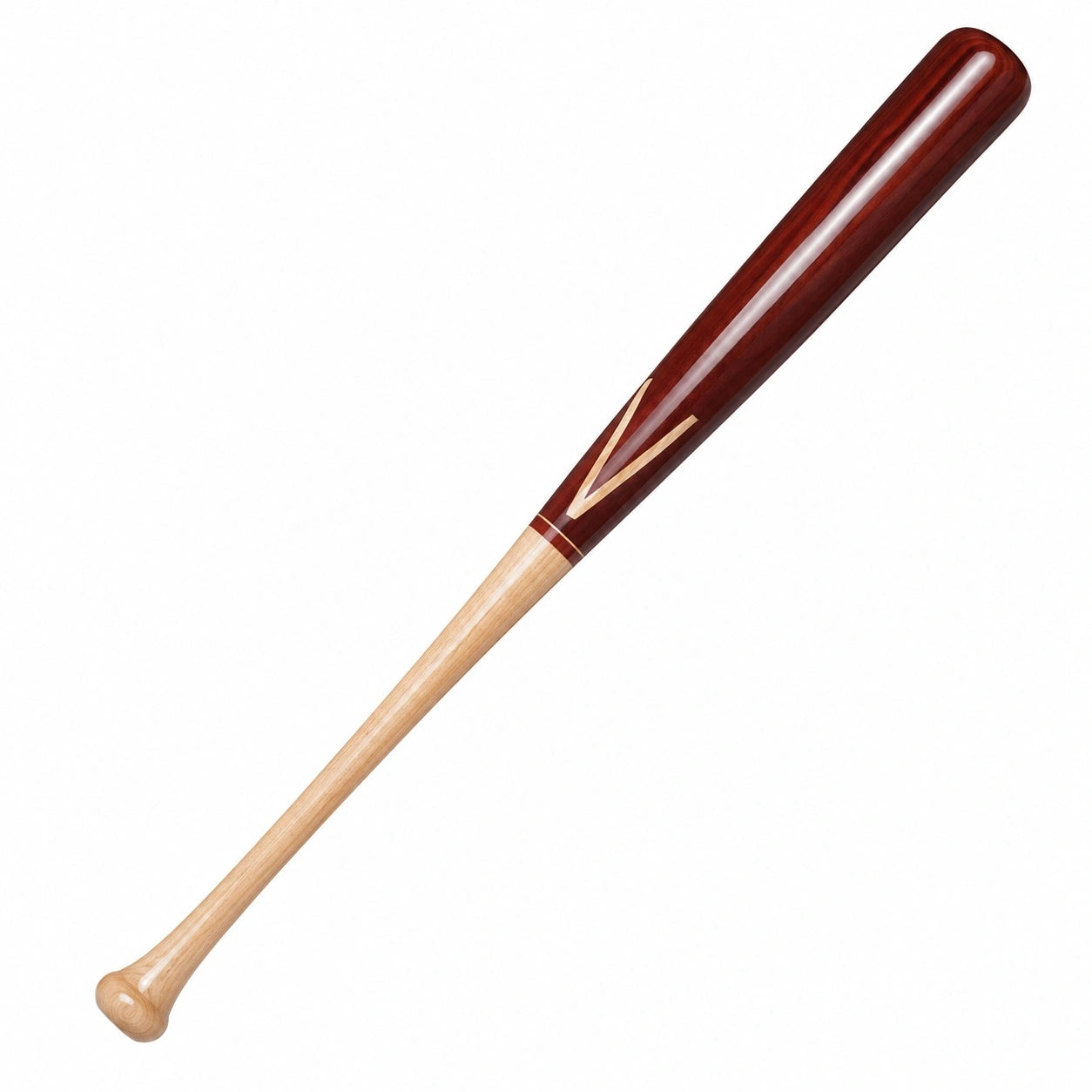Baseballschläger aus Holz 85 cm Rot/Natur