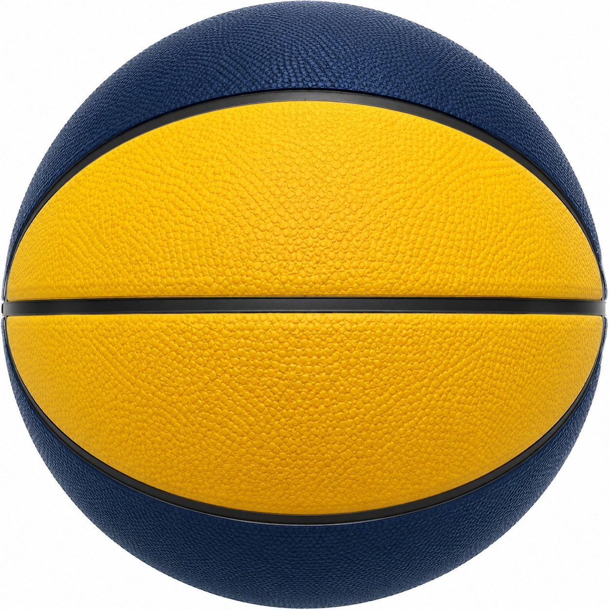 Basketball für den Außenbereich Gelb/Blau