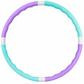 Fitness Hula-Hoop Reifen mit Massagefunktion Lila/Türkis, 100 cm
