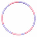 Hula Hoop Fitnessreifen abnehmbar 95 cm Lila und Rosa