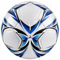 Fußball Trainingsball Weiß Blau Schwarz