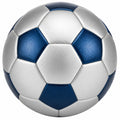 Fußball Weiß Blau Größe 5