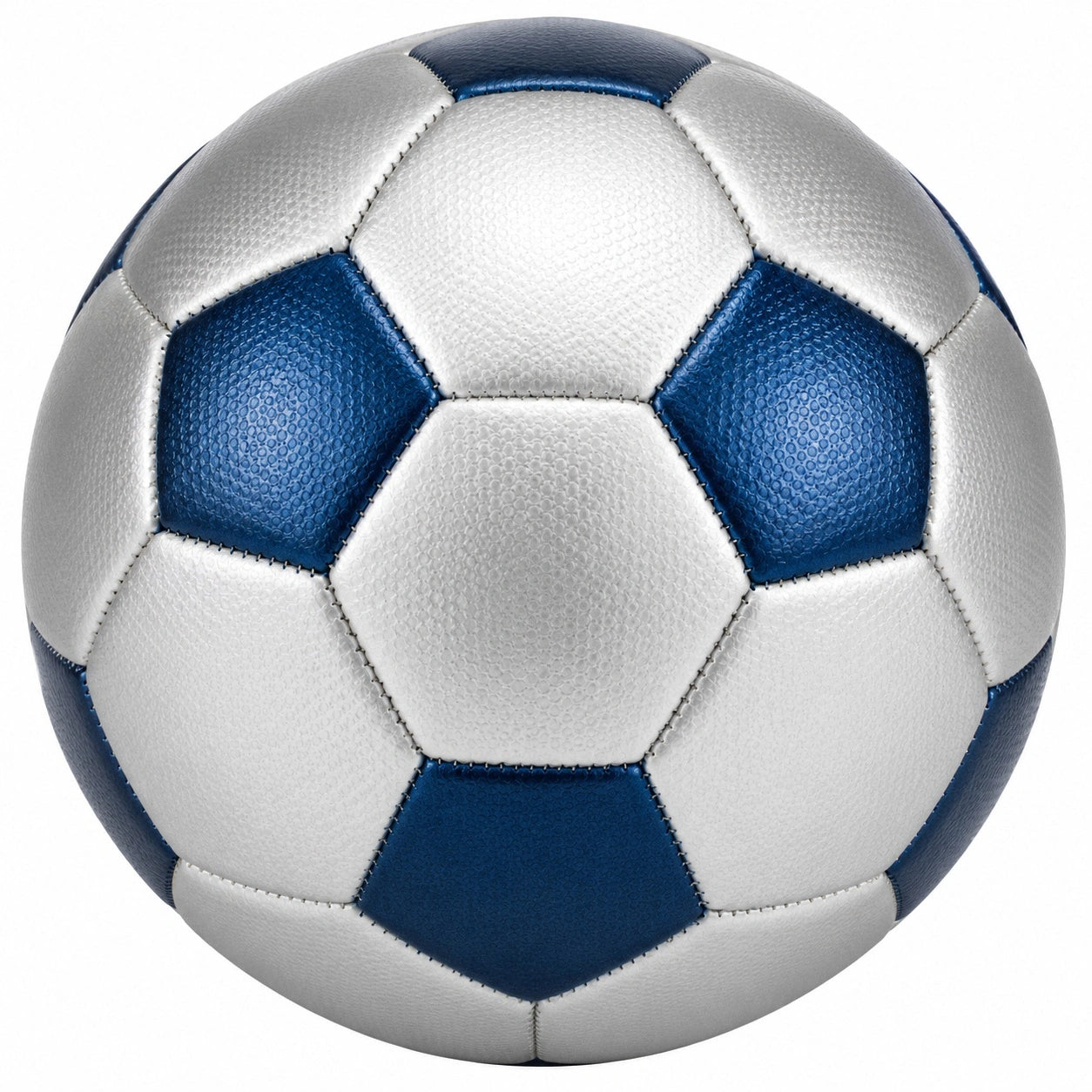 Fußball Weiß Blau Größe 5