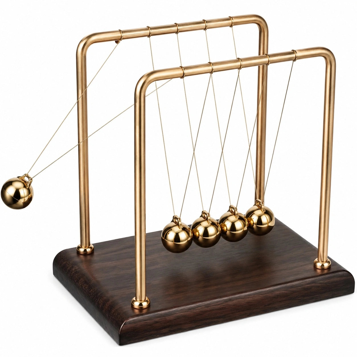 Goldenes Newton Pendel Schreibtischdekoration