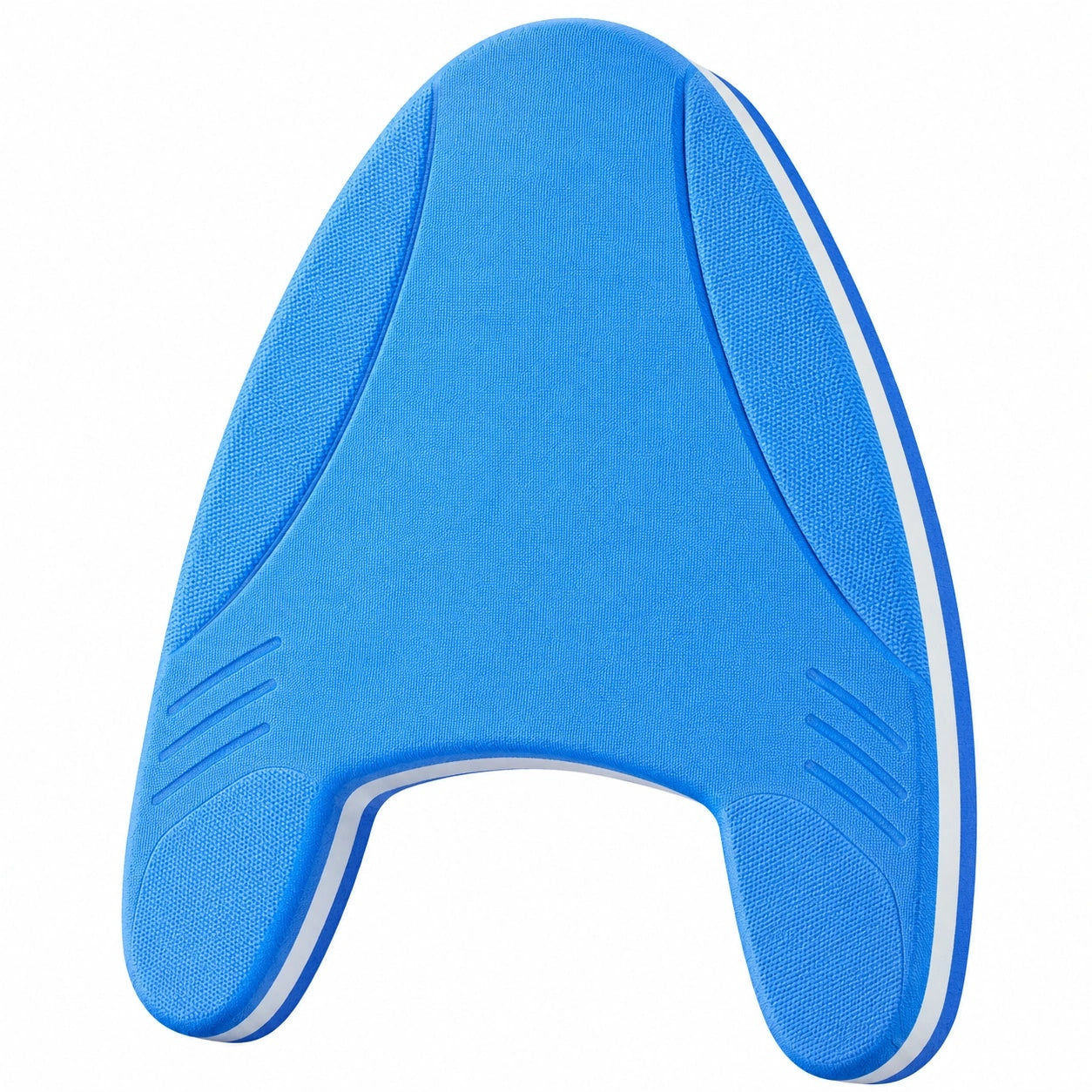 Ergonomisches Schwimmbrett für Training - Blau, 48 x 30 cm
