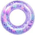 Meerjungfrau Schwimmring Kinder Lila Design 90 cm