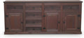 Dynamic24 Hacienda-Look, 200 × 84 × 44 cm, Farbe Dunkelbraun, Sideboard New Mexiko 7+3 Anrichte Buffet Schrank Kommode kolonial, 7 Schublade