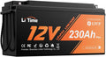 LiTime 12 V 230 Ah Plus Low-Temp-Schutz LiFePO4 Batterie Eingebautes 200A BMS, Max 2944 Wh Energie, Womo, Camping, Boot