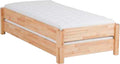 DICO 2er Stapelbett Massivholz mit Rollrost Größe 90 × 200 cm 01 Kernbuche geölt