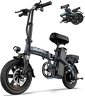 URLIFE E-Bike Klapprad 14', 48 V 7.5 Ah Austauschbarem Akku für Lange Reichweite bis 60KM, Elektrofahrrad 250 W Motor, 3 Fahrmodi