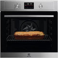 Electrolux EOF4P46X Multifunktions-Backofen, 72 l, 589 × 594 × 569 mm, Klasse A+, SurroundCook, Pyrolytische Reinigung, Edelstahl Anti-Fingerabdruck