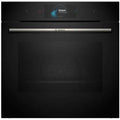 Bosch HSG7584B1 Serie 8 Smarter Einbau-Dampfbackofen, 60 × 60 cm, 1 l Wassertank, Digitaler Bedienring, TFT-Touchdisplay Pro, Dampf-Funktion Plus