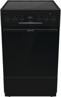 Gorenje GECS5C70BPA Elektro-Standherd mit Glaskeramik-Kochfeld /50 cm/70