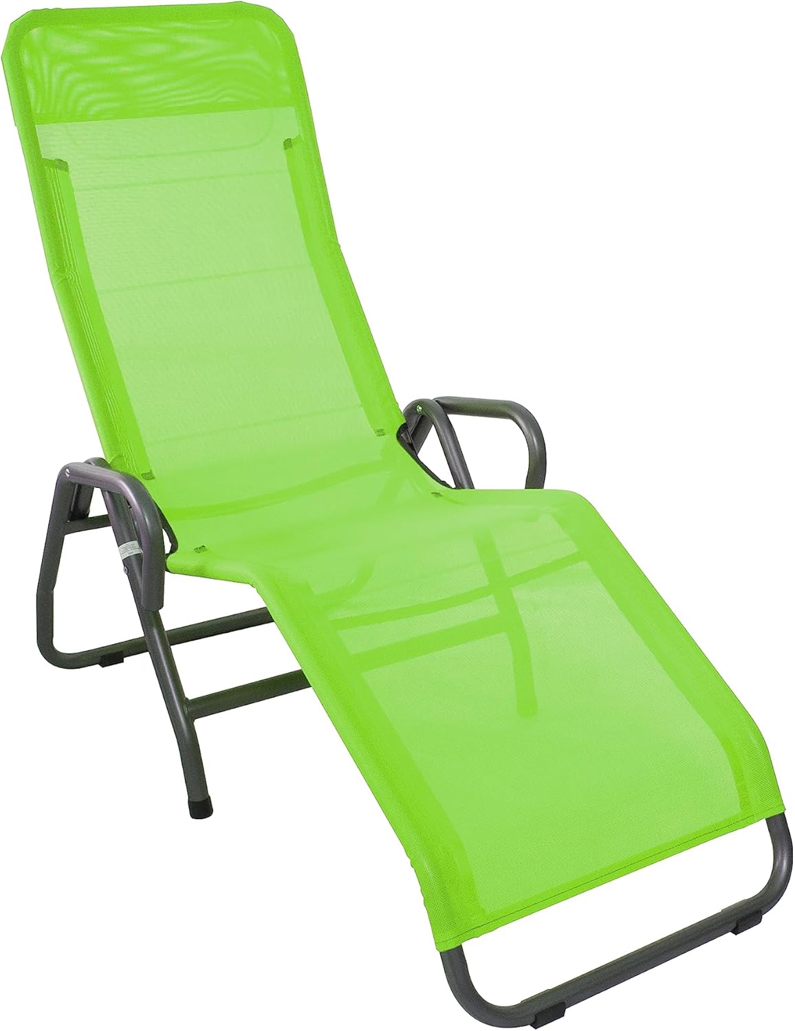 MFG FREIZEITMÖBEL aus mecklenburg Liege MFG Bäder , klappbar, anthrazit/Lime, Lime/Anthrazit