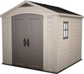 Keter Gerätehaus, Beige/Taupe, 8 × 8