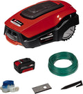 Einhell Roboter-Rasenmäher FREELEXO 900 LCD BT, Inkl. PXC-Batterie und Installationszubehör, 18 V, Bluetooth App-Steuerung, Lithium-Ionen