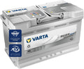 VARTA Silver Dynamic AGM Batterie A6, Start-Stop und xEV Autobatterie 12 V 80 Ah 800A, Starterbatterie für Autos mit hohem Energiebedarf