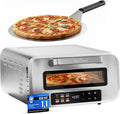 Profi Cook ProfiCook Pizzaofen elektrisch, für Pizza in unter 5 min, 400°C, PC PO 1323, 30, 5 cm, echter Pizzastein, Pizza Ofen Elektro, Pizzaheber