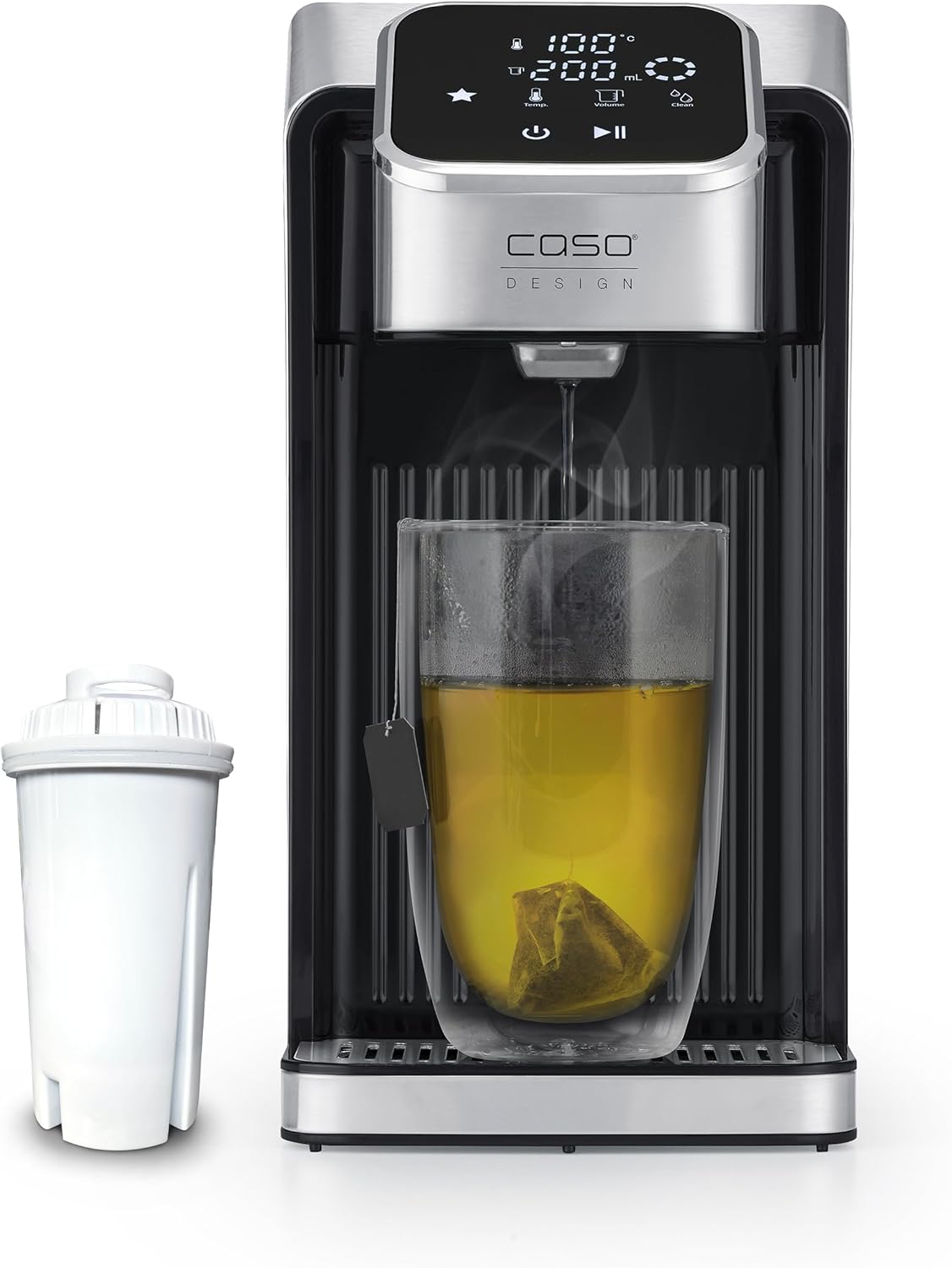 CASO HW 770 Advanced, Inkl. Wasserfilter, 40-100 °C, Heißes Wasser in Sekunden, 13 Temperaturstufen, Memory-Funktion