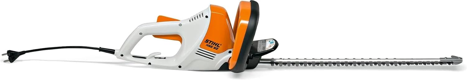 Stihl HSE 52 Heckenschere 500 Akku-Heckenschere, 50 cm Schnittlänge Lieferumfang, Gewicht (ohne Kabel): 3, 1 kg, 500 mm, Weiß/Orange/Schwarz