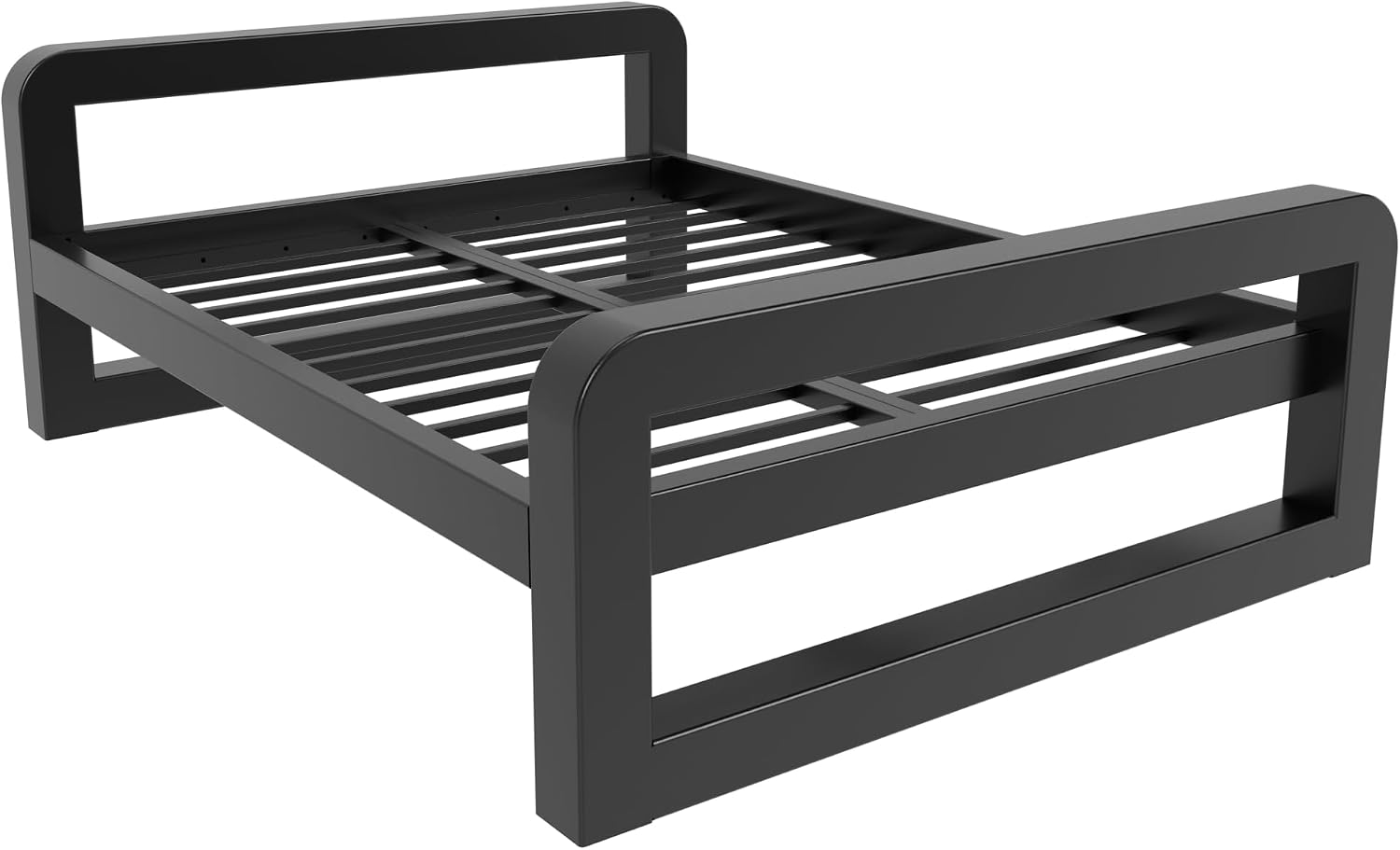 MetaloPro Bettgestell Massives , Metall Bettrahmen bis 1000 kg belastbar, Schnelle Montage 15 Min, 180 × 200 cm, Robuster Metallrost ohne Quietschen