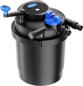 SunSun CPF-2500 Druckteichfilter 6000 l/h / 11 W UVC Einheit, Teichdruckfilter für Teiche bis 6000 Liter